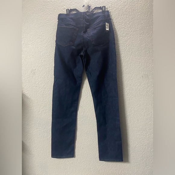 Banana Republic Slim Fit dark wash blue jeans new with tags 31x32 - Picture 3 of 7
